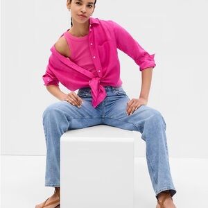 Linen Button Down Shirt